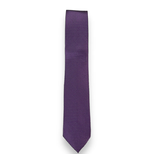 Purple Dotted Tie