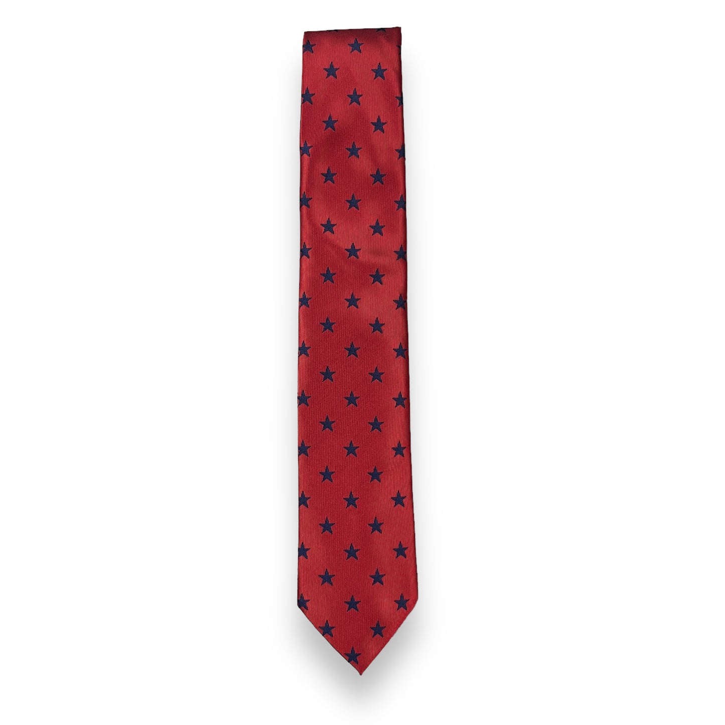 Dark Red Star Tie