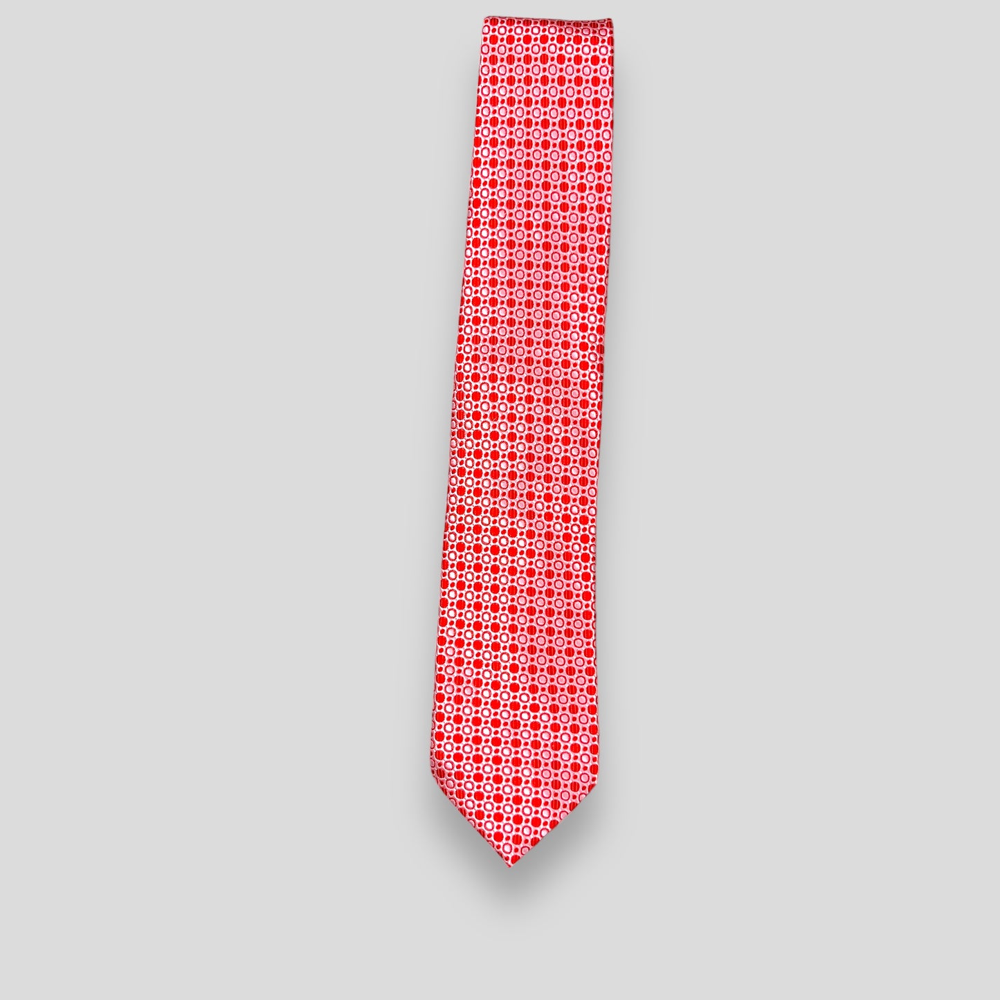 Dark Red Dotted Tie