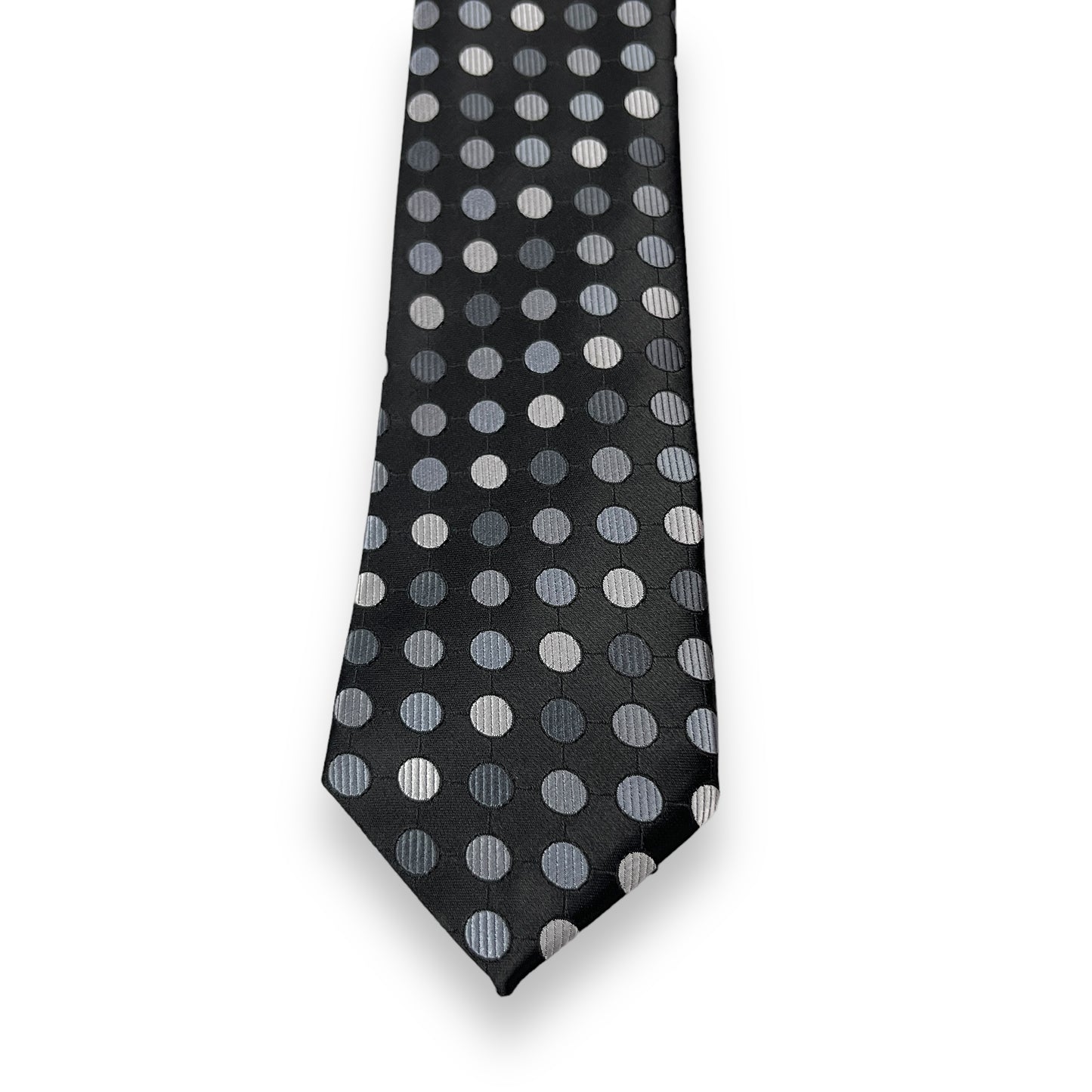 Grey Multi Polka Dot Tie