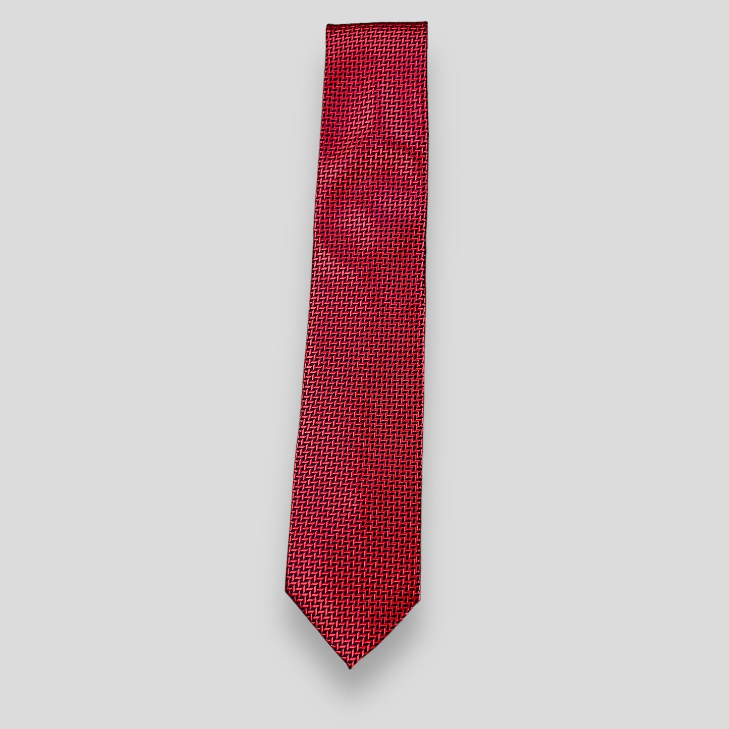 Red Dotted Tie