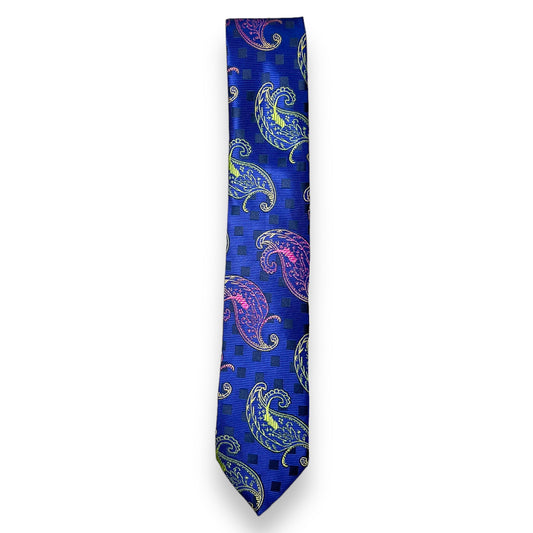 Royal Blue Paisley Tie