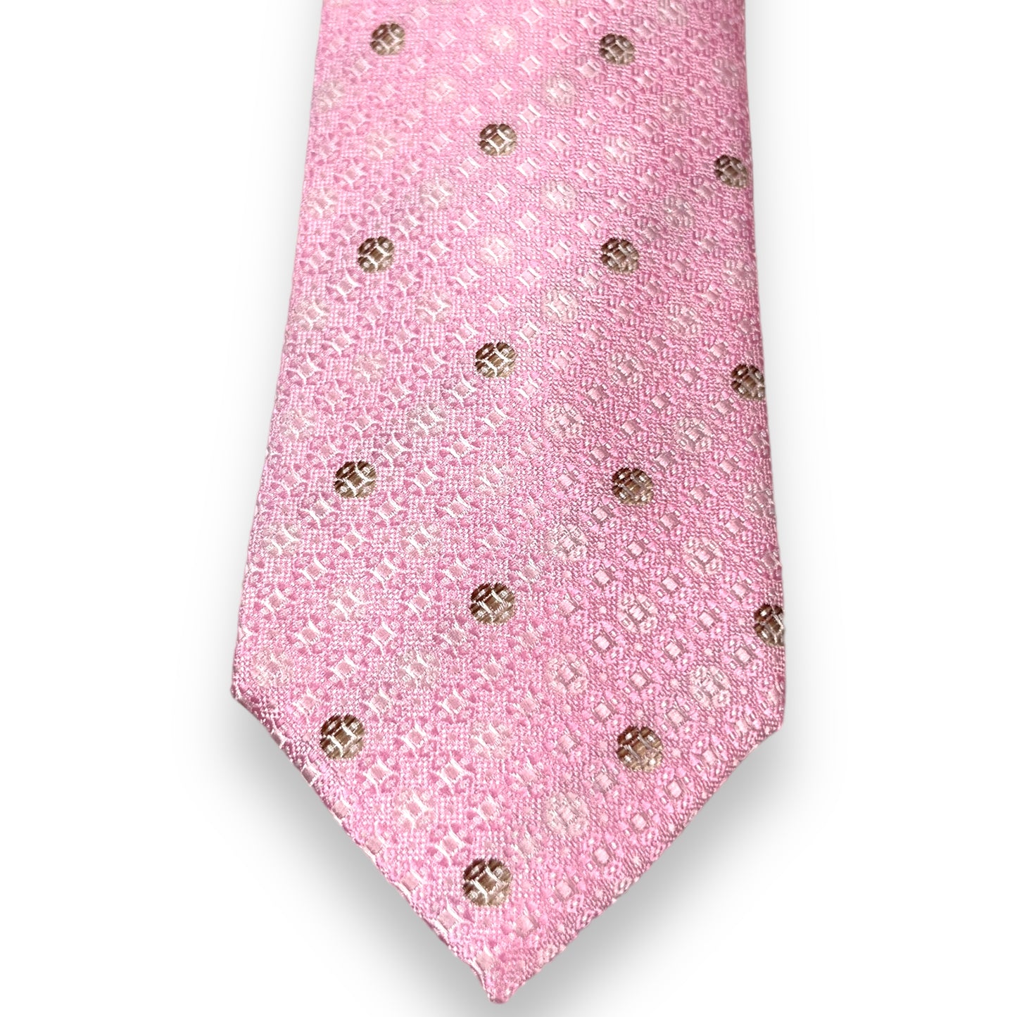 Pink Dotted Tie